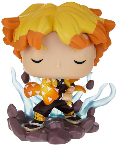 Figura FUNKO POP! Anime: Demon Slayer S1- Zenitsu (Transforming) Funko - Brinquedos - vinil, 9 cm, anime, demon slayer
