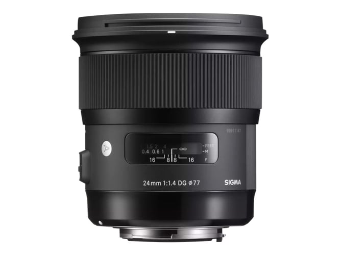 Objetiva SIGMA 24mm/1.4 DG HSM (Encaixe: Nikon F - Abertura: f/16 - f/1.4) Sigma - Lentes de câmera - 24mm, f/1.4, wide lens, nikon f