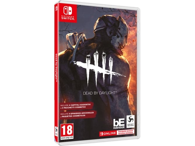 Jogo Nintendo Switch Dead by Daylight (M18) Deep Silver - Software de jogos de vídeo - nintendo switch, dead by daylight, m18