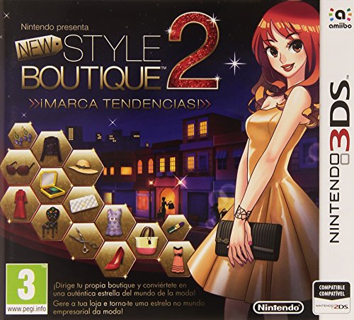 Jogo Nintendo 3Ds New Style Boutique 2: Marca Tendências Nintendo - Software de jogos de vídeo - moda, design, jogo, nintendo 3ds, amiibo