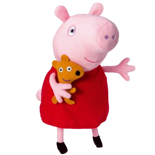 Figura de Ação PEPPA PIG Peppa Pig Peluche com Voz (Idade Mínima: 3) Peppa Pig - Animais de pelúcia - voz, sons, frases divertidas, pilhas LR44