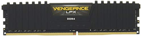 Memória RAM DDR4 CORSAIR CMK8GX4M2A2400C16VLP (8 GB - 2400 MHz - CL 16 - Preto) Corsair - Memória ram - 8 gb, DDR4, 2400 MHz, cl 16
