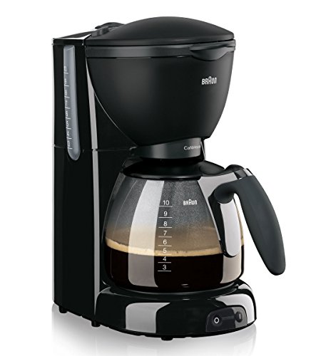 Máquina de Café BRAUN KF560 (10 Tabletas - 1.050 W) Braun - Cafeteiras de filtro - 10 tabletas, 1050 W, antideslizante
