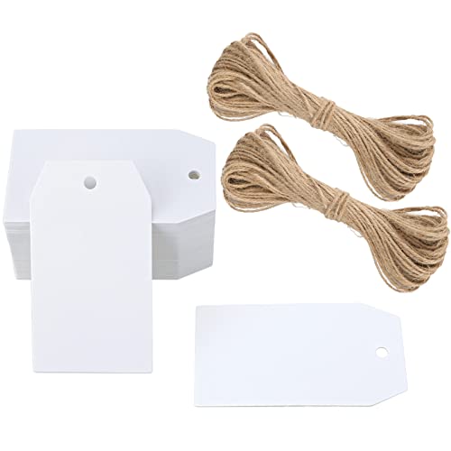 Etiquetas Adesivas G2PLUS 100 PCS (Branco - 4 x 7 cm) G2PLUS - Etiquetas e rótulos de presente - branco, 4 x 7 cm, adesivo permanente, 100 pcs