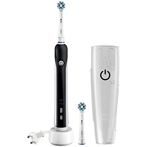 Escova de Dentes Elétrica Oral-B Pro 2 2000N Azul Oral-B - Acessórios de banheiro - elétrica, pro 2, azul