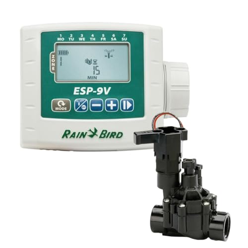 Programador de Irrigação GNCGARDEN ESP-9V GNCGarden - Controlos de aspersores - programador, irrigação, preto, plástico