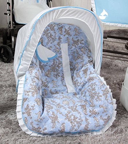 Almofada para Cadeira de Bebé BABYLINE Azul Babyline - Acessórios para cadeirinhas de bebê - azul, poliéster, lavável à mão