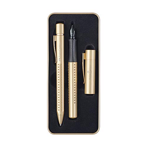 Caneta de Tinta Permanente FABER-CASTELL Grip 201625 Faber-Castell - Lápis mecânicos - caneta, tinta permanente, faber-castell, grip 201625, esferográfica, minas xb