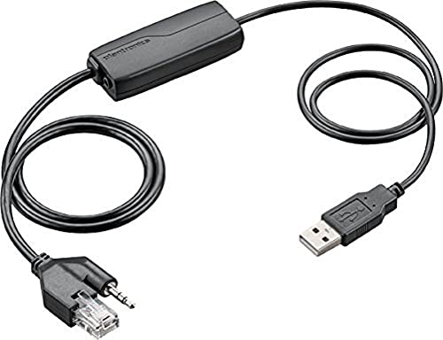 Cabo Adaptador PLANTRONICS 202578-01 USB-A RJ45 Preto Plantronics - Acessórios para telefone - cabo adaptador, plantronics, usb a, rj45, preto