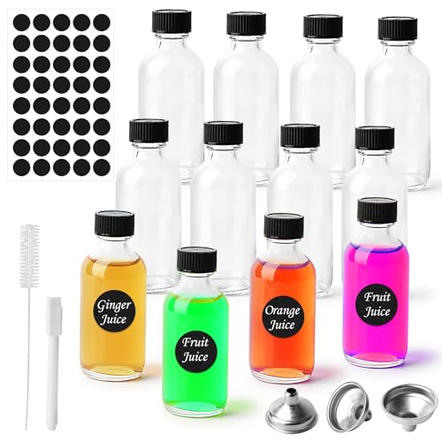 Conjunto de Garrafas NVIYAM 12 Pcs (Vidro - 60 ml) NVIYAM - Artigos domésticos - conjunto, garrafas, nviyam, 12 pcs, vidro, 60 ml