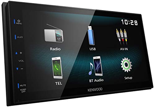 Autorrádio KENWOOD Dmx120Bt (Bluetooth Mãos Livres - 1 USB - 84W) Kenwood - Downloads de música digital - bluetooth, usb, 84w
