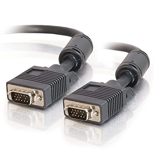 Cabo de Vídeo C2G (VGA - 2 m - Preto) C2G - Cabos de áudio e vídeo - 2 m, vga, preto, masculino-masculino