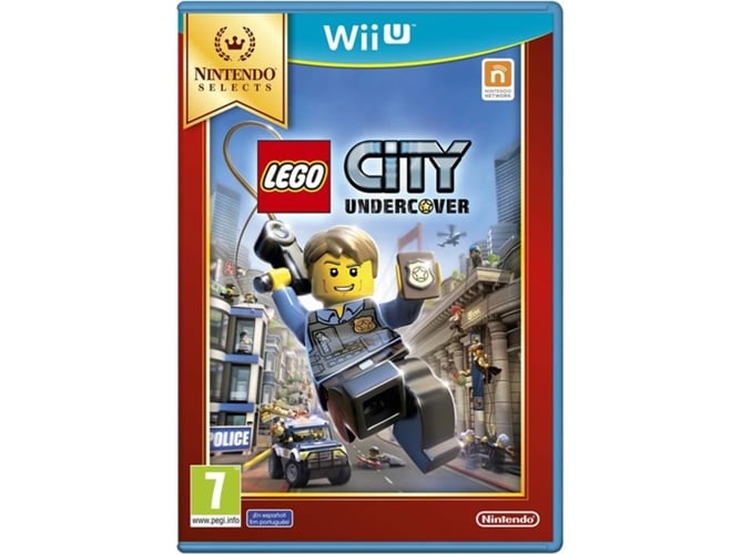 Jogo Wii U Lego City: Undercover (M3 - M10) Nintendo - Software de jogos de vídeo - jogo, Wii U, lego city undercover, ação-aventura, sandbox, agente policial