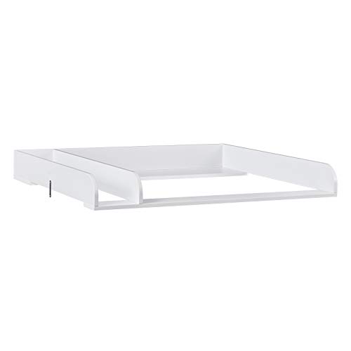 Cambio de Bebé WOLTU Madeira Branco (80 x 74.5 x 8.5 cm) WOLTU - Móveis para bebês e crianças pequenas - bebé, madeira, branco, cambio