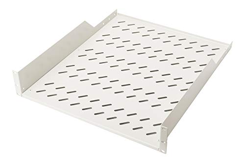 Acessório Rack DIGITUS DN-19 TRAY-2-55 Cinzento Digitus - Prateleiras de reposição - cinzento, 20 kg, montagem em rack, 2U