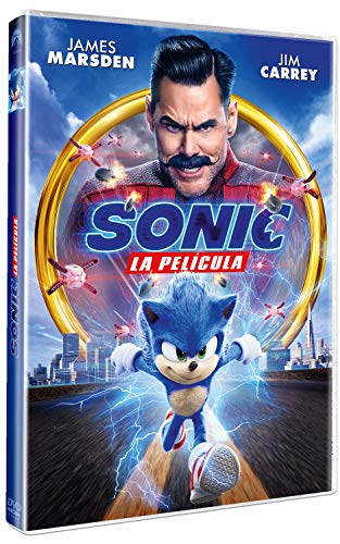DVD Sonic The Hedgehog (Edição em Espanhol) PARAMOUNT PICTURES - Dvds e vídeos - dvd, sonic the hedgehog, edição em espanhol, aventuras, desventuras, dr. robotnik