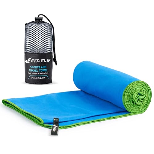 Toalha Desportiva FIT-FLIP Microfibra (Laranja) BGT GmbH & Co. KG - Toalhas de praia - microfibra, laranja