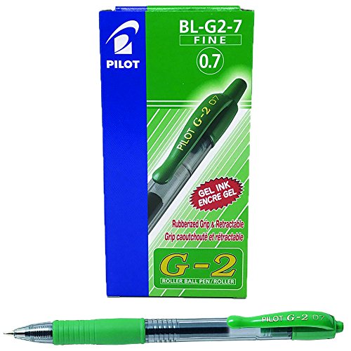 Esferográfica Rollerball PILOT G-2 Verde (0.7 mm) Pilot - Canetas - 0.7 mm, tinta de gel, ponta de metal