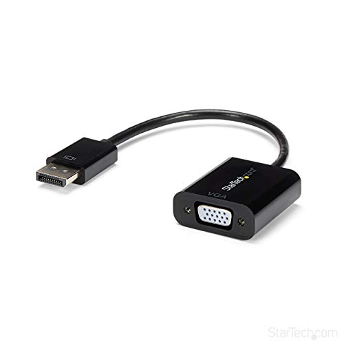 Adaptador de Cabo de Vídeo STARTECH.COM DP2VGA3 STARTECH - Áudio - displayport, vga, adaptador, monitor