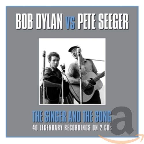 CD Bob Dylan Vs. Pete Seeger - The Singer & The Song (1 CDs) Bob Dylan - Cds de música - Bob Dylan, pete seeger, músicos, gravações, novo cd