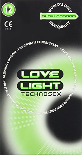 Preservativos LOVE LIGHT B 12 (12 unidades) Love Light Glow Condom - Cuidados pessoais - LOVE LIGHT, 12 unidades