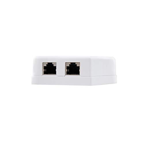 Adaptador de Rede NANOCABLE 10.21.1602 NANOCABLE - Fios e cabos elétricos - rj45, branco