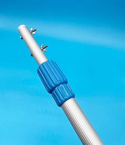 Varão telescópico para piscina 4800 cm Poolibérica PI - Puxadores e puxadores de armário - 4800 cm, alumínio, ajustável, pool