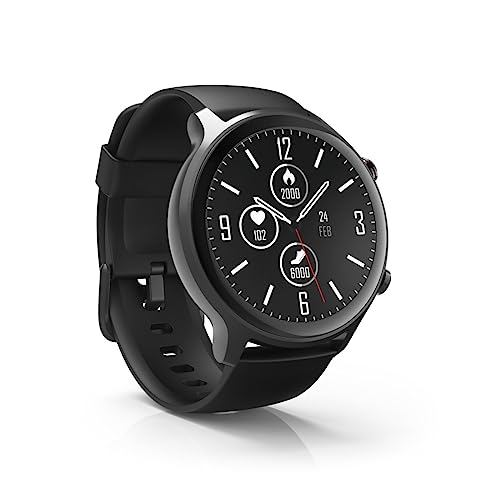 Relógio Desportivo HAMA Sporty Preto (Bluetooth - Até 7 dias de autonomia - Preto) Hama - Relógios - bluetooth, 7 dias, preto