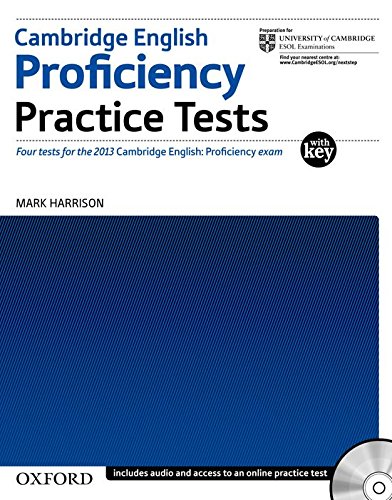 Livro Cambridge English Proficiency Practice Tests With Key de Kathy Gude Harrison Mark - Livros - prática, exames, fotografias, respostas, autêntico