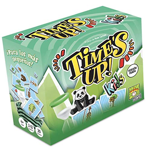 Juego de Mesa TIME'S UP! Kids (Idade Mínima Recomendada: 4 años) Time's Up! - Livros - 220 cartas, relógio, tabuleiro, mímica