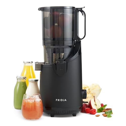 Fridja F2500 Espremedor Lento Automático Preto Inox Fridja - Centrifugadoras - lento, automático, inox, aço