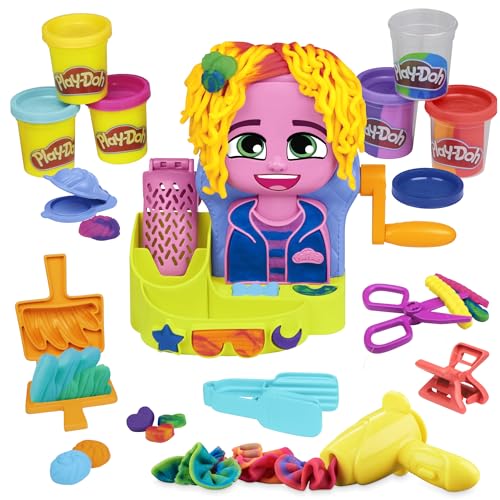 Plasticina PLAY-DOH Styling Salon (Idade Mínima: 3) Hasbro - Massa de modelar e putty - plasticina, play-doh, estilo, salão