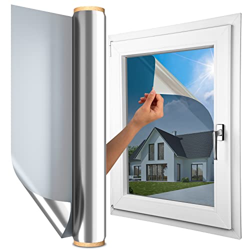 Vinil de Privacidade MARAPON 44,5X200 Cm Efeito Espelho MARAPON - Filmes para vidros - espelho, moderno, elegante, 44,5x200 cm