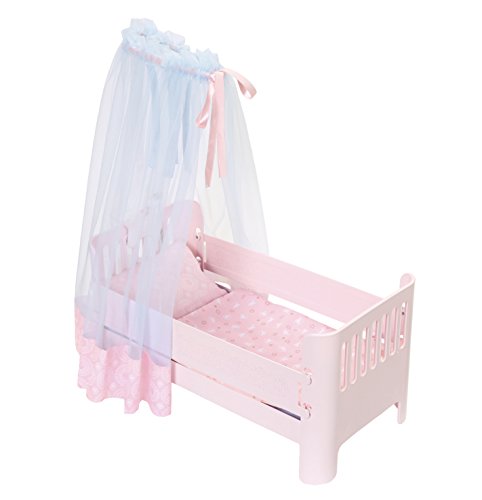 Berço para Bonecas BABY ANNA-BELL Sweet Dreams Bed Zapf Creation - Brinquedos - berço, boneca, confortável, almofada macia, manta de lã, luz musical