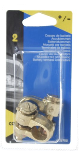 Cartucho de bateria para apertar (2 lados) +/ - en L Cartec - Sistemas elétricos e de potência de veículos automotores - 2 lados, latão, 0,05 kg