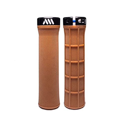 Punho de Bicicleta ALL MOUNTAIN STYLE BERM GRIP Niche Commerce, SL - Protetores de mão para motocicleta - micro-diamantes, gofre, cónico, 100 gramos