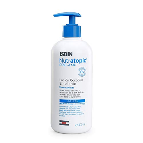 Lotion corporal emoliente nutratopic 400ml ISDIN Isdin - Loção e hidratante - emoliente, 400ml