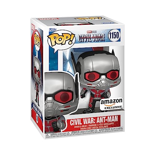 Figura FUNKO POP! Marvel: Civil War - Ant-Man Funko - Brinquedos - figura, funko pop, marvel, civil war, ant-man, pvc