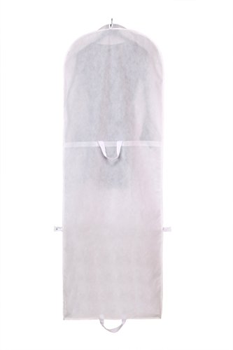 Saco de Roupa Branco (180 x 65 cm) - TUKA TUKAI - Sacos de roupa - poliéster, 180 x 65 cm, branco