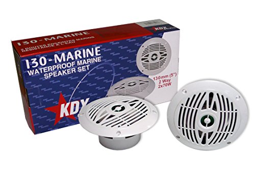Coluna Portátil KDX AUDIO Marinos 130 Marine (70 W) Kdxaudio - Alto-falantes marinhos - 70 W, jack 3.5 mm, bateria, 86 dB