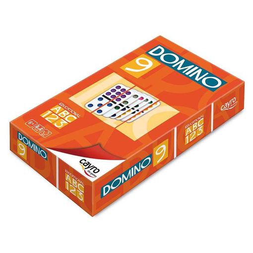Jogo de Cartas CAYRO Domino Colors Double 9 (Idade Mínima: 8) Cayro - Jogos - 28 peças, 8 anos, sequências de cores, joker