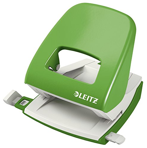 Furador LEITZ Nexxt 5008 Verde (Capacidade Máx.:30 folhas) Leitz - Perfuradores de papel - 30 folhas, verde, metal, 380g