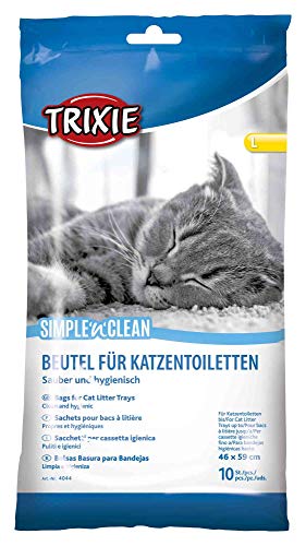 Sacos de Lixivia Trixie 4044 | Azul, Branco (Animais Pequenos) TRIXIE - Sistemas e ferramentas para descarte de resíduos de animais de estimação - lixiviação, gatos, tamanho xl, acessórios