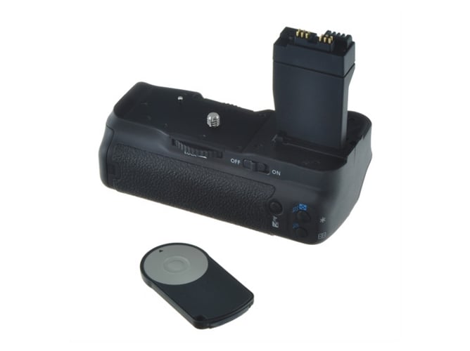 Jupio JBG-C004 Canon EOS 550D/600D Preto capa para câmara digital Jupio - Baterias - Canon EOS 550D, 600D, preto, câmara digital