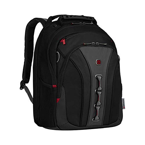 Mochila WENGER/SWISSGEAR Urban Backpack (Universal - 16'' - Preto) Wenger - Mochilas - 16 polegadas, tablet até 10 polegadas, portátil acolchoado, bolsas laterais
