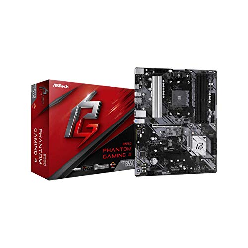 Motherboard ASROCK B550 Phantom Gaming 4 (Socket AM4 - AMD B550 - ATX) Asrock - Placas-mãe - socket am4, amd b550, ATX