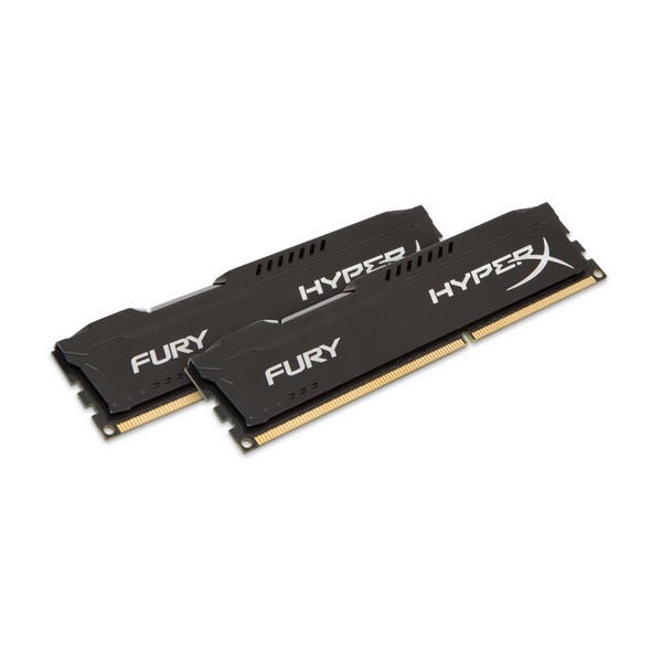 Memória RAM DDR3 HYPERX Fury 2x8 GB (1866 MHz - CL 10 - Preto) HyperX - Memória ram - 16 gb, ddr3, 1866 MHz, 2x8