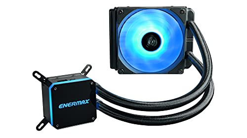 Water Cooler ENERMAX ELC-LMT120-RGB Preto Enermax - Peças de refrigeração de sistema de computador - water cooler, enermax, elc-lmt120-rgb, preto, ventoinha, potência