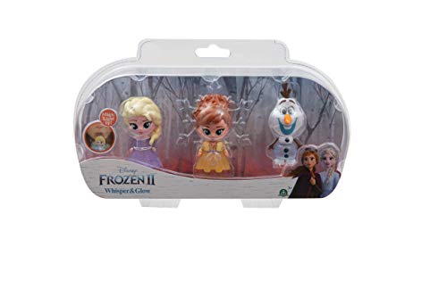 Pack 3 Figuras FAMOSA Frozen 2 - Sussurro e Brilho GIOCHI PREZIOSI - Bonecos de ação e brinquedo - pack, figuras, famosa, frozen 2, sussurro, brilho