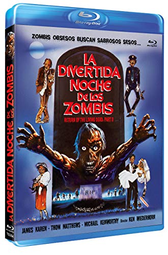 La divertida noche de los zombies (Edición en Español) VÉRTICE CINE - Dvds e vídeos - zombies, misteriosos barriles, cementerio abandonado, consecuências desastrosas